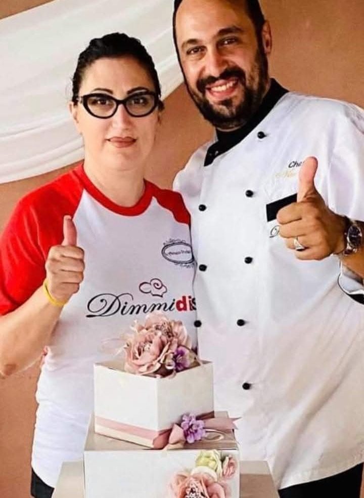 Nino Cordova Chef con la moglie Patrizia