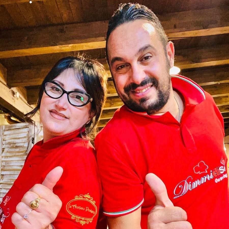Nino Cordova Chef con la moglie Patrizia